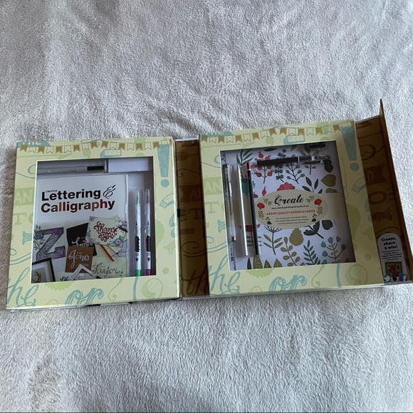 Art School Creative Lettering & Calligraphy Learning Kit by Spice Box - Picture 7 of 12